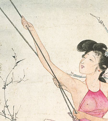 南丰-胡也佛的仕女画和最知名的金瓶梅秘戏图